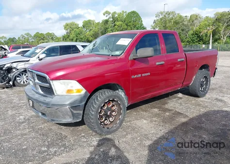 2012 Ram 1500 St из США, поврежденный, VIN 1C6RD6FK7CS200462
